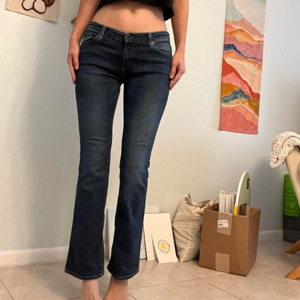 Fossil Blue Straight Leg Jeans Classic Denim